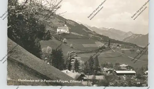 A 6263 FÜGEN - KLEINBODEN, Zillertal, Dorfansicht