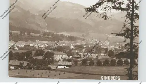 A 8650 KINDBERG, Gesamtansicht, Photo-AK