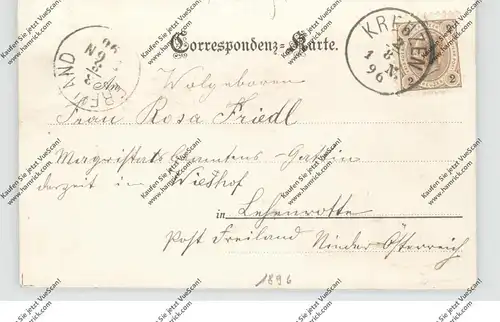 A 3672 MARIA TAFERL, Lithographie 1896, Gruß aus...