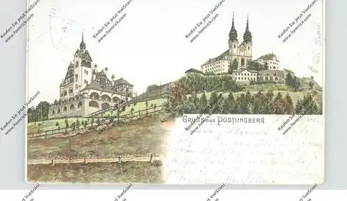 A 4000 LINZ - PÖSTLINGBERG, Gruss aus..., 1893