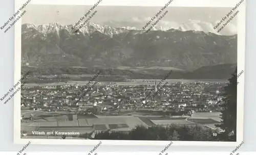 A 9500 VILLACH mit Karawanken, 1941