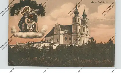 A 3573 ROSENBURG-MOLD - MARIA DREIEICHEN, Wallfahrtskirche, 1923