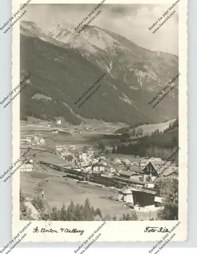A 6580 ST. ANTON, Gesamtansicht, Bahnhof im Vordergrund, 1941