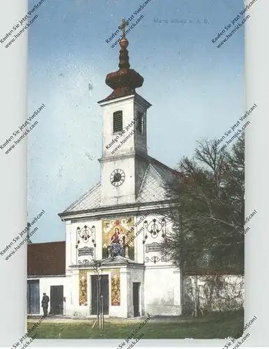 A 2402 HASLAU - MARIA ELLEND, Wallfahrtskirche, Postablage, kl. Durchschlag