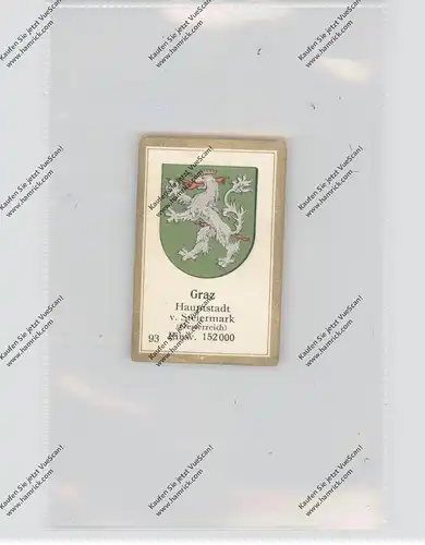 A 8000 GRAZ, Stadtwappen, Abdullah Sammelbild