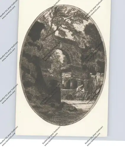 A 1000 WIEN, Schönbrunn, Original Radierung