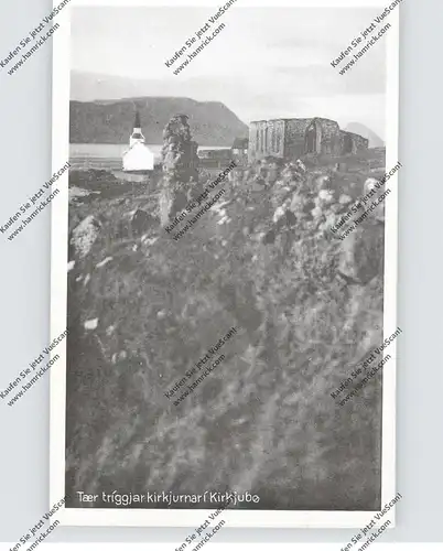 FOROYAR / FAEROERNE / FÄRÖER - KIRKJOBU