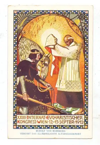 A 1000 WIEN, 1912, XXIII. Internat. Eucharistischer Kongress