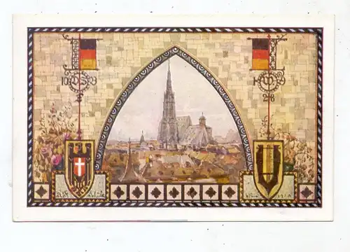 A 1000 WIEN, 1928, 10. Deutsches Sängerbundfest, Stefansdom