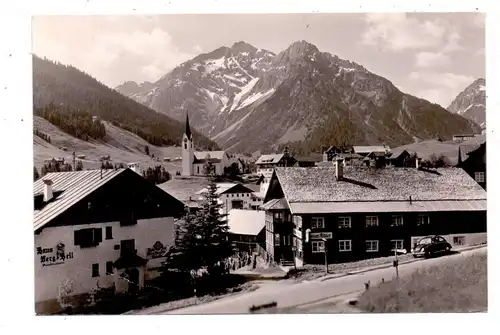 A 6991 HIRSCHEGG, Dorfpartie, "Zum Adler"