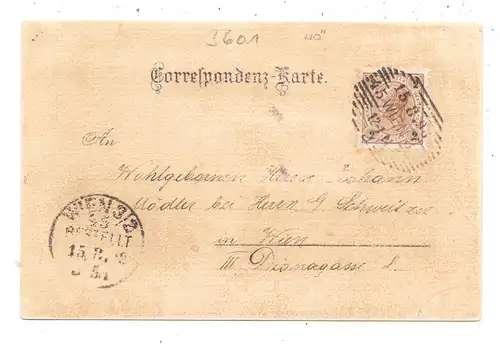 A 3601 DÜRNSTEIN, 1898, Künstler-Karte