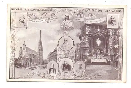 A 1000 WIEN, 1912, Eucharistischer Kongress