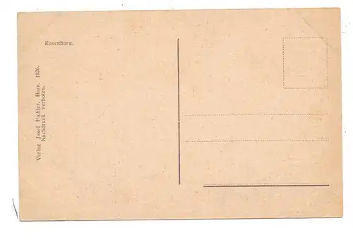 A 3573 ROSENBURG - MOLD, Rosenburg und Umgebung, 1920