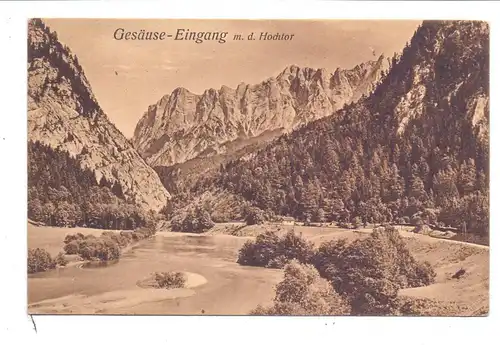 A 8913 ADMONT - WENG, Gesäuse Eingang, 1909