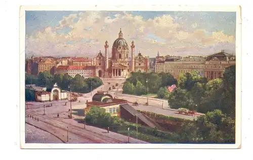 A 1000 WIEN, Karlskirche, Karlsplatz