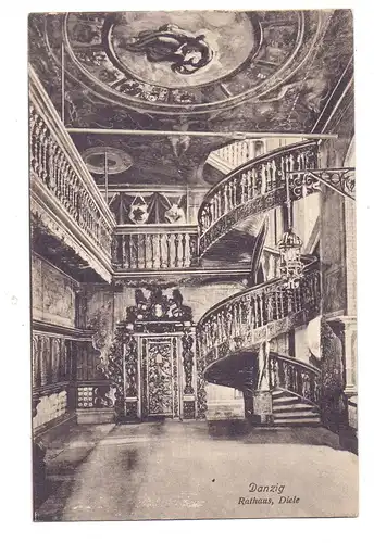 DANZIG - Rathaus, Diele