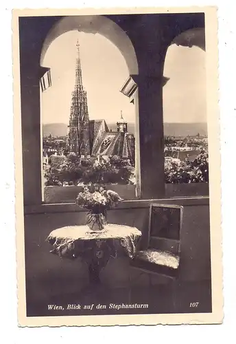 A 1000 WIEN, Blick auf den Stephansdom, 1940