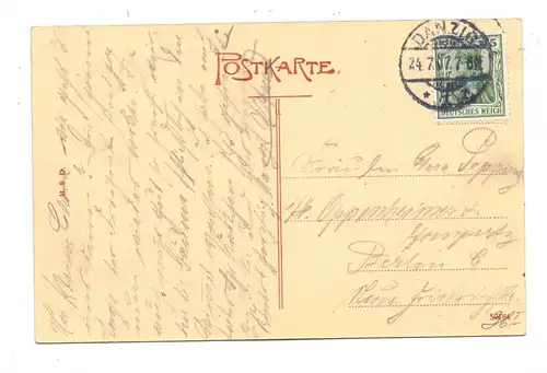 DANZIG - Marienkirche, 1907