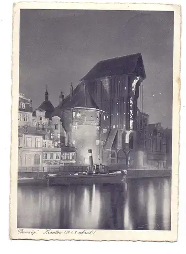 DANZIG - Krantor, Bugsierschiff, 1942