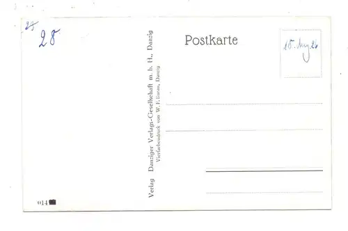DANZIG - Alter Beischlag ( Karpfenseigen )Künstler-Karte Paul Kreisel
