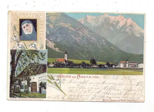 A 6067 ABSAM, Wallfahrtsort am Jakobsweg, 1903