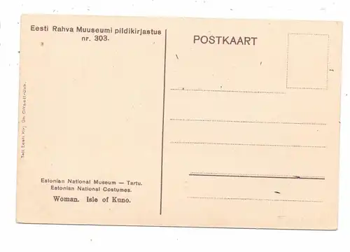 EESTI - Tracht von der Insel Kihnu
