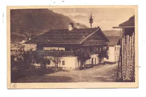 A 6..., Tiroler Bauernhaus in Inn-Tal, 1916, Bonner Lazarett-Stempel