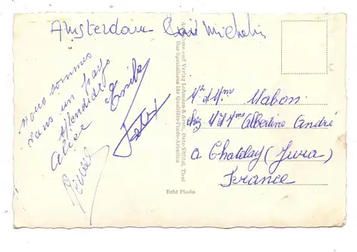 A 6441 UMHAUSEN, Oetztal, Hotel Krone, Oldtimer, kl. Druckstelle