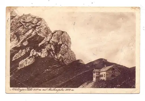 A 6100 SEEFELD, Nördlinger Hütte, kl. Knick