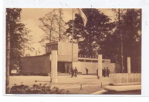 SUOMI - World Expo 1930 Antwerpen, Finland Pavillon