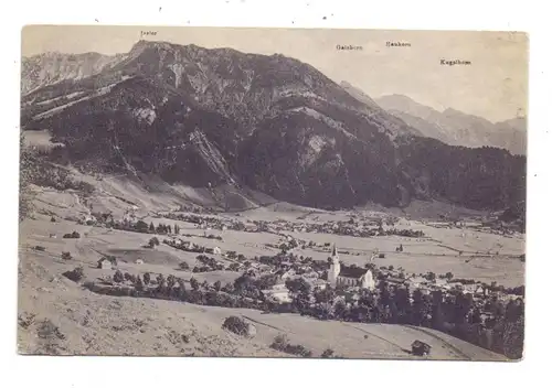 A 6767 WARTH, Panorama mit Gaishorn, 1908