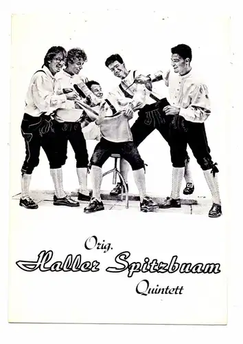A 6060 HALL, Orig. Haller Spitzbuam Quintett