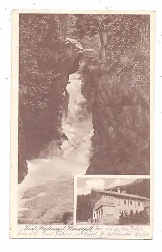 A 6278 HAINZENBERG, Gasthaus Ötschen, Karl Ferdinand Wasserfall, 1927