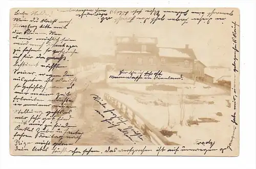 SUOMI / FINLAND - KARELIEN 1904, "Meine Datscha in Finnland, Photo-AK