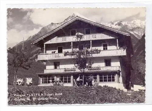A 6295 GINZLING / Zillertal, Pension "Leiten"