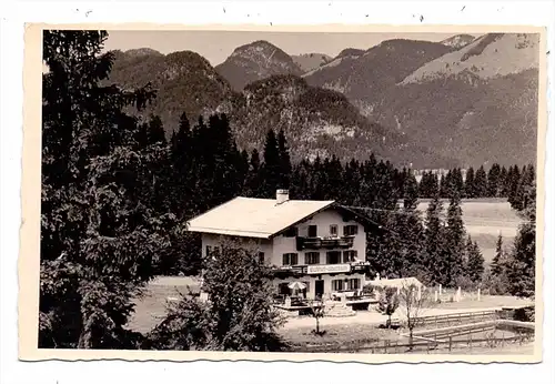 A 6345 KÖSSEN, Hotel Pension Oberbach, Photo-AK, 1959
