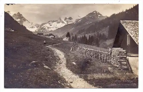 A 6774 TSCHAGGUNS, Gauertal, Photo-AK Josef Fritz jr.