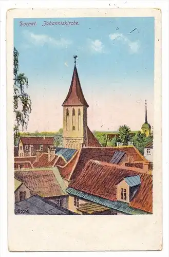 EESTI / ESTLAND, DORPAT / TARTU, Johanniskirche