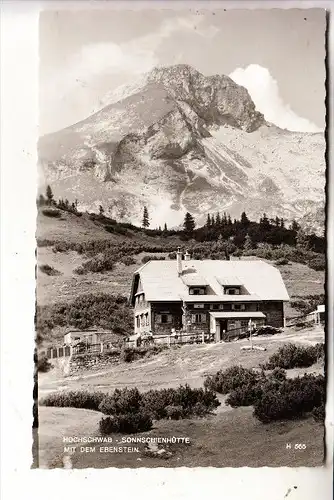 A 8612 TRAGÖSS, Hochschwab - Sonnenschienhütte