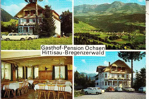 A 6952 HITTISAU, Gasthof "Ochsen"