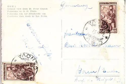 VATICAN, St. Peter, 1957