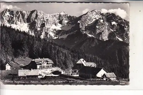 A 8605 KAPFENBERG, Seeberg-Paß. Grenze Österreich - Slowenien
