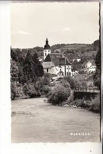 A 3270 SCHEIBBS, Ortsansicht, Nachgebühr-Beleg