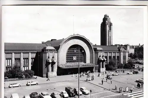 SF 10000 HELSINKI, Järnvägsstationen / Bahnhof / La Gare / Station