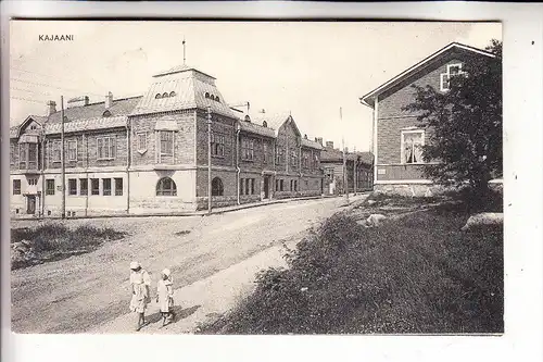 SF 87100 KAJAANI, Strassenpartie, 1918