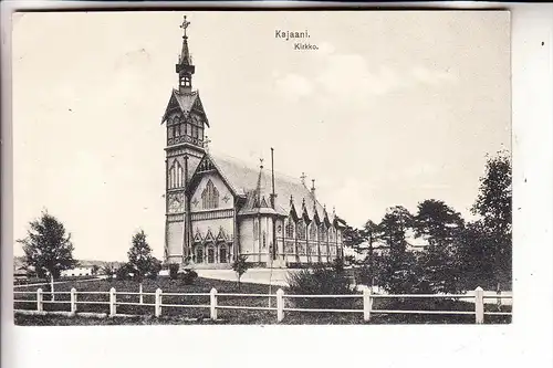 SF 87100 KAJAANI, Kirkko, 1918