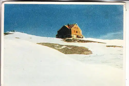 A 9822 MALLNITZ, Hagener Hütte, 1943, zahlreiche Hüttenstempel