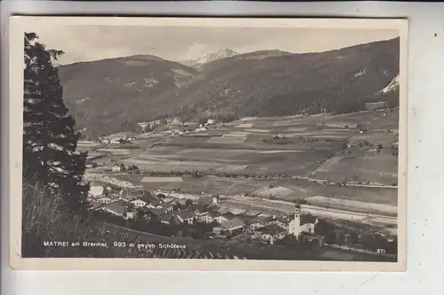A 6143 MATREI / Brenner, Panorama gegen Schöfens, 1927