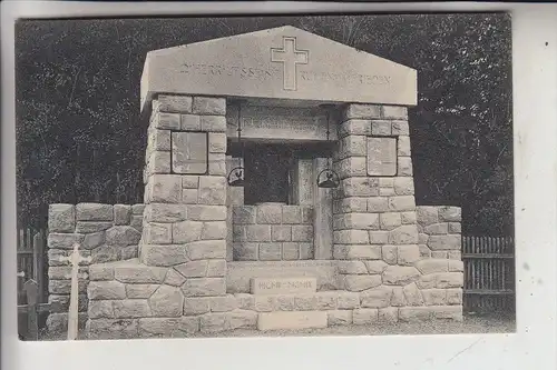 A 5640 BÖCKSTEIN, Friedhof-Denkmal zur Erinnerung an das Lawinenunglück  v. 7.3.1909
