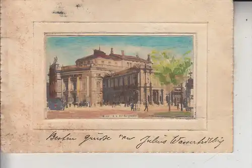A 1000 WIEN, Burgtheater, 1901, Color